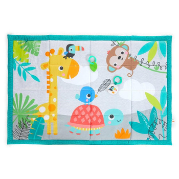 BRIGHT STARTS Duża pluszowa mata edukacyjna Roam About™ 150x99cm 0m+