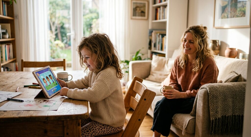 Czy pozwolić przedszkolakowi na długie korzystanie z tabletu